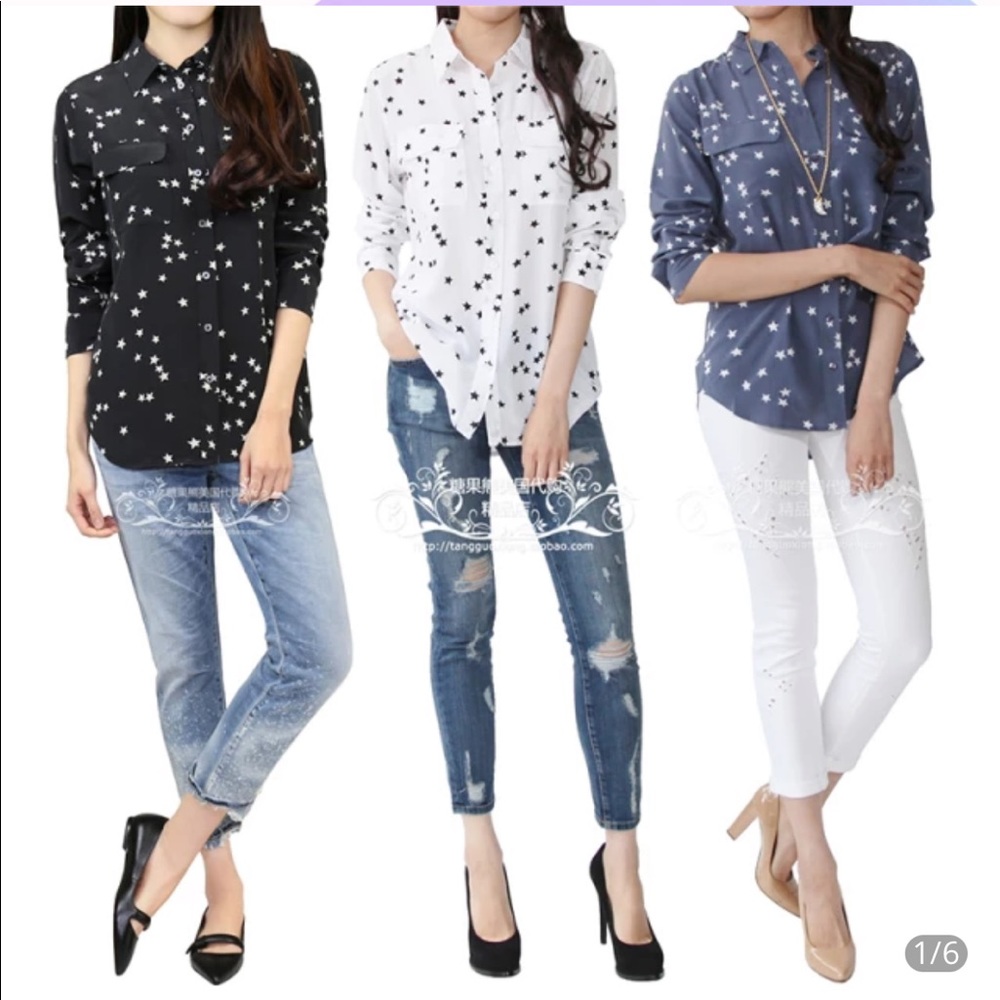 NWT EQUIPMENT FEMME SHIRT